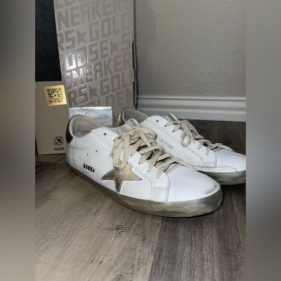 Men’s Golden Goose Superstar Sneakers - Picture 1 of 10